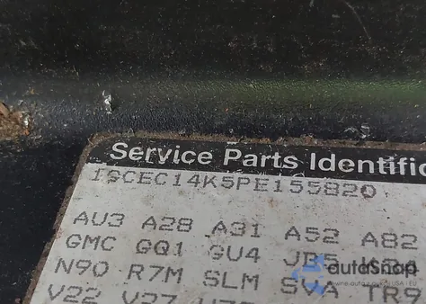 1993 Chevrolet Gmt-400 C1500 from USA, damaged, VIN 1GCEC14K5PE155820